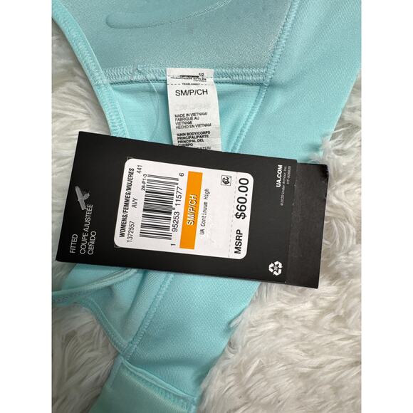 NWT Under Armour Continuum High Support Sports Bras Set S — Pink & Aqua - Picture 6 of 11